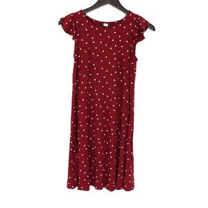 OLD NAVY Polka Dot Tee Shirt Dress